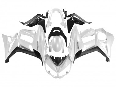 2010-2016 Kawasaki Z1000SX Motorcycle Fairings - Pearl White Black Canada