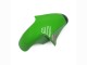 1989-1990 Kawasaki ZXR250 Motorcycle Fairings - Green Glossy Black Elf Touch4 Bridgestone Canada