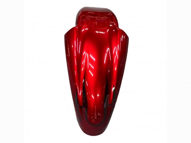 1998-2003 Kawasaki ZZR600 Motorcycle Fairings - Red with Black Flame Canada