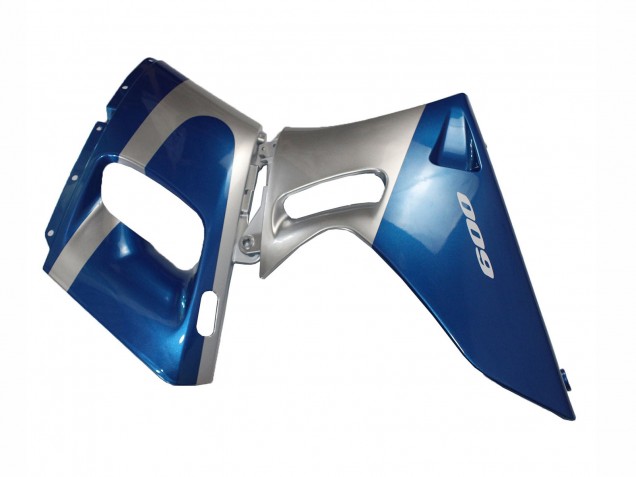 1998-2003 Kawasaki ZZR600 Motorcycle Fairings - Blue Silver Black Canada