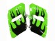 1998-2003 Kawasaki ZZR600 Motorcycle Fairings - Green Glossy Black Flame Canada
