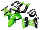 1998-2003 Kawasaki ZZR600 Motorcycle Fairings - Green Glossy Black Blue Monster Elf Touch4 Bridgestone Canada