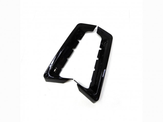 2007-2009 Kawasaki GTR1400/ZG1400 Motorcycle Fairings - Matte Black Green Lines Canada