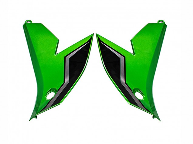 2022-2025 Kawasaki Versys 650 Motorcycle Fairings - Green Glossy Black Canada