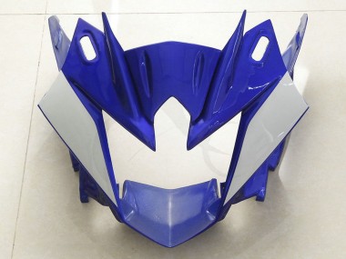 2009-2015 Yamaha FZ6R Motorcycle Fairing - Blue White Canada