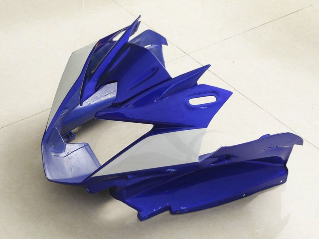 2009-2015 Yamaha FZ6R Motorcycle Fairing - Blue White Canada