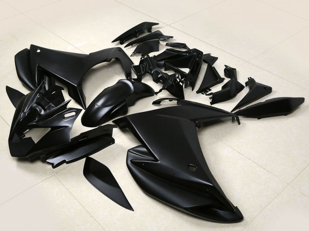 2009-2015 Yamaha FZ6R Motorcycle Fairings - Matte Black Canada