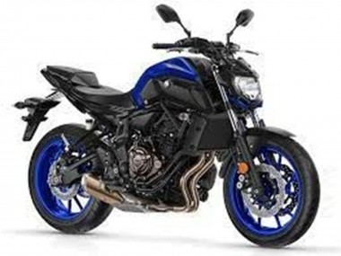 2012-2017 Yamaha MT07/FZ07 Motorcycle Fairings - Blue Black Canada