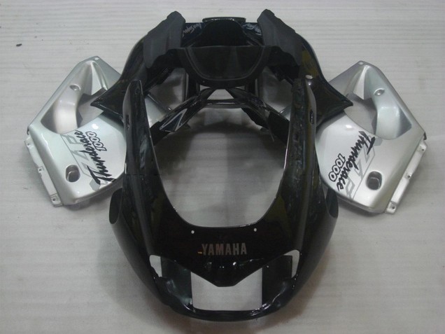 1997-2007 Yamaha YZF 1000R Thunderace Motorcycle Fairings - Black Silver Thunderace Canada