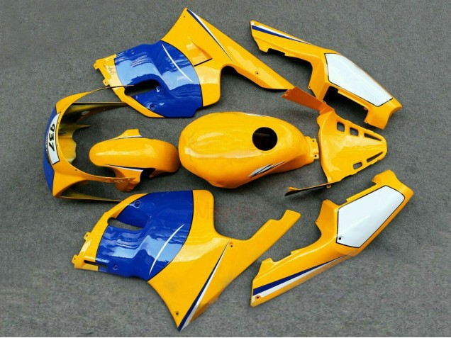 1991-1994 Yamaha TZR250 3XV Motorcycle Fairings - Yellow Blue White Canada