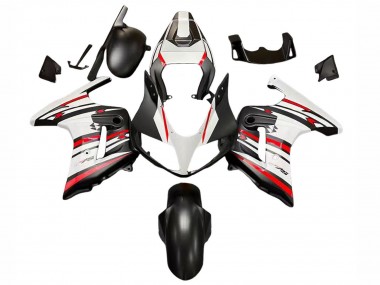 2003-2013 Suzuki SV650 Motorcycle Fairings - White Red Black Canada