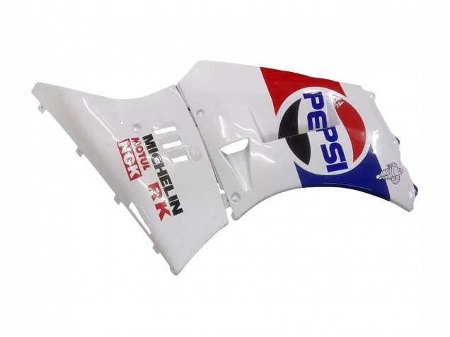 1984-1987 Suzuki RG400 RG500 RG400/500 Motorcycle Fairings - White Red Blue Yellow Motul Michelin Pepsi Canada