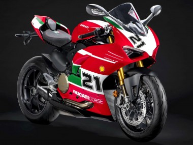 2020-2024 Ducati Panigale V2 Motorcycle Fairings - White Red Green Matte Black Corse 21 Canada