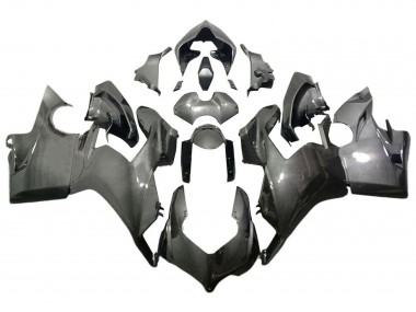 2018-2019 Ducati Panigale V4 V4S Motorcycle Fairings - Black Carbon Fiber Style Canada
