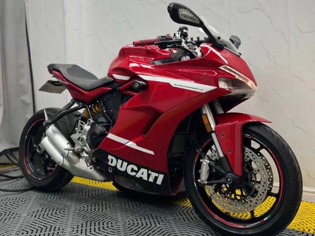 2017-2022 Ducati Supersport 939/939S Motorcycle Fairings - Red White Black Canada