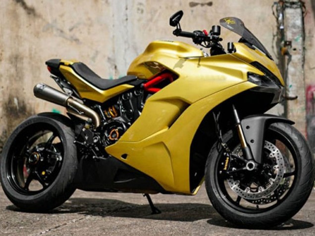 2017-2022 Ducati Supersport 939/939S Motorcycle Fairings - Yellow Canada