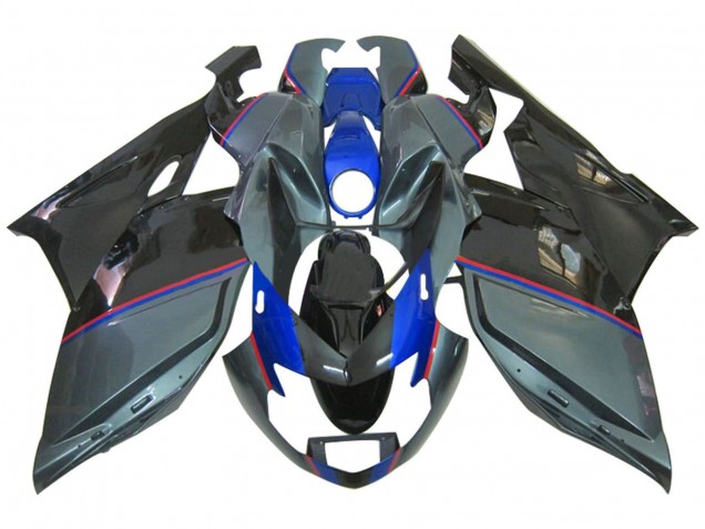 2005-2010 BMW K1200S Motorcycle Fairings - Glossy Black Grey Blue Red Canada