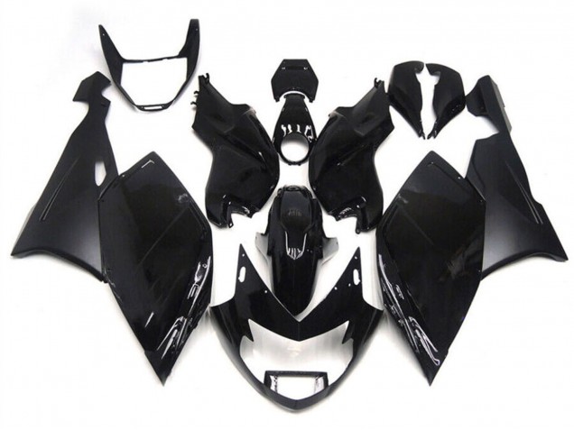 2005-2010 BMW K1200S Motorcycle Fairings - Glossy Black Matte Black Canada