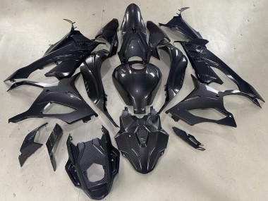 2023-2024 BMW S1000RR Motorcycle Fairings - Glossy Black Carbon Fiber Canada