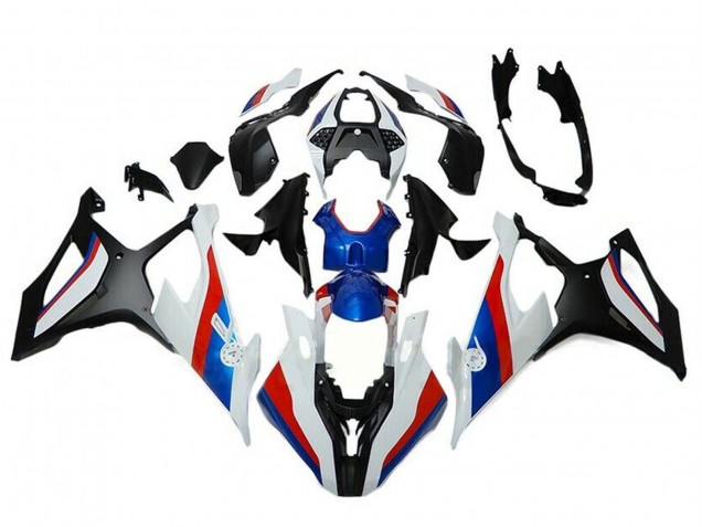 2019-2022 BMW S1000RR Motorcycle Fairings - Black White Red Blue Canada