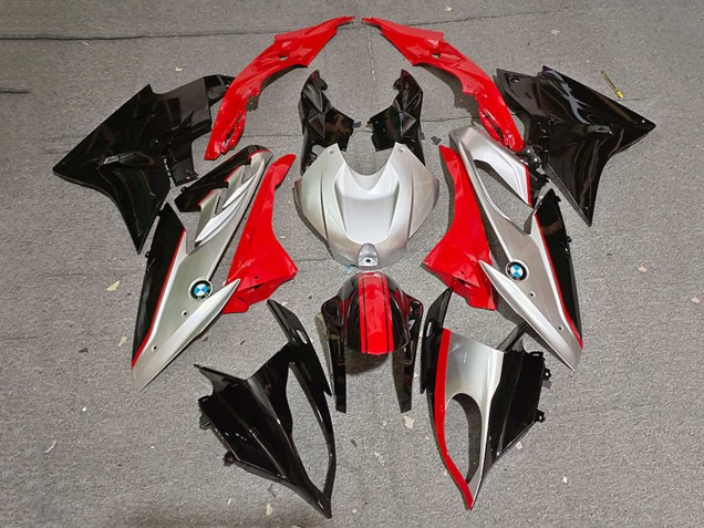 2019-2022 BMW S1000RR Motorcycle Fairings - Black Silver Red Canada