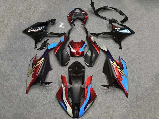 2019-2022 BMW S1000RR Motorcycle Fairing Kits - White Blue Red Black Canada