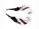 2019-2022 BMW S1000RR Motorcycle Fairings - White Black Pink Oxford Canada