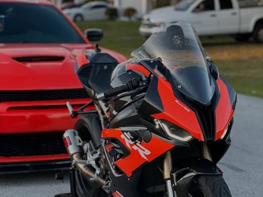 2019-2022 BMW S1000RR Motorcycle Fairings - Red Black Canada