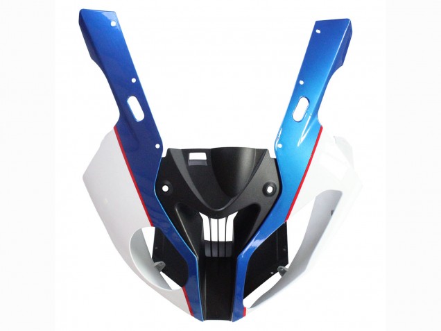 2009-2014 BMW S1000RR Motorcycle Fairings - White Blue Matte Black Canada