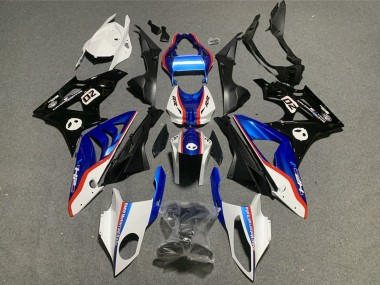 2009-2014 BMW S1000RR Motorcycle Plastics - White Red Blue Glossy Black Canada