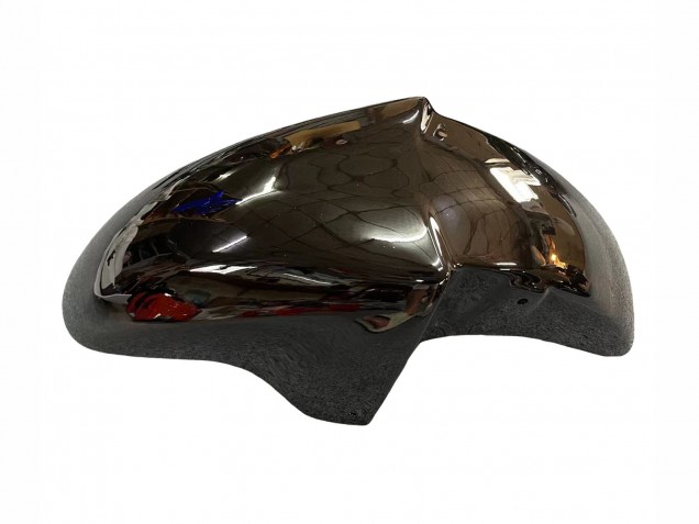 2004-2006 Suzuki GSX600F/GSX750F Motorcycle Fairings - Glossy Black Red Flame Canada