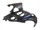 2004-2006 Suzuki GSX600F/GSX750F Motorcycle Fairings - Matte Black with Blue Logo Canada
