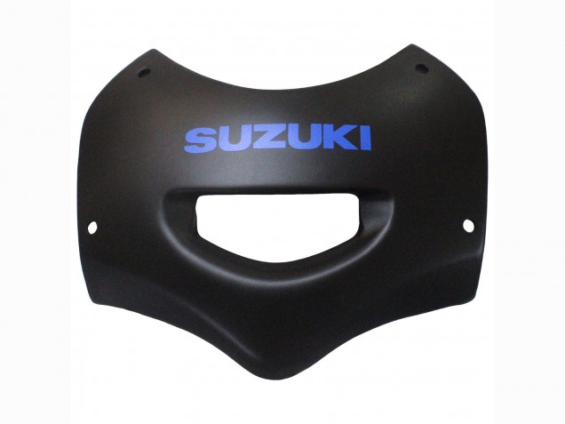 2004-2006 Suzuki GSX600F/GSX750F Motorcycle Fairings - Matte Black with Blue Logo Canada