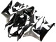 2007-2008 Honda CBR600RR Motorcycle Fairing Kits - Silver Glossy Black Canada