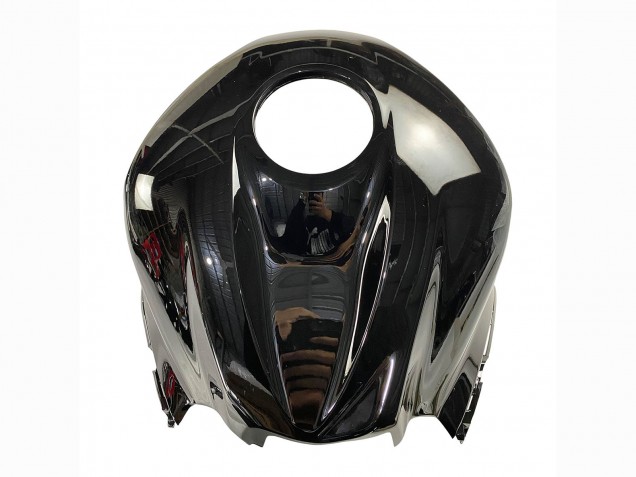 2007-2008 Honda CBR600RR Motorcycle Fairing Kits - Silver Glossy Black Canada