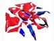 2009-2012 Honda CBR600RR Motorcycle Fairings - White Red Blue HRC Canada