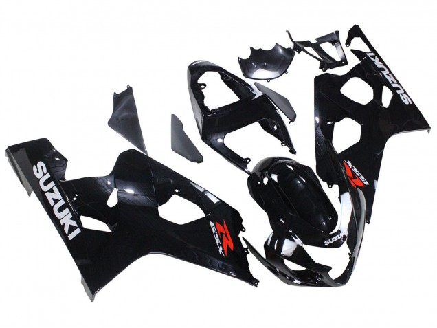 2004-2005 Suzuki GSXR 600 / GSXR 750 Motorcycle Fairing - Glossy Black Canada