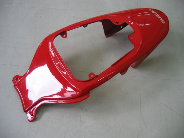 2006-2007 Suzuki GSXR 600 / GSXR 750 Motorcycle Fairing - White Red Glossy Black Canada
