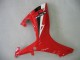 2006-2007 Suzuki GSXR 600 / GSXR 750 Motorcycle Fairing - White Red Glossy Black Canada