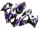 2006-2007 Suzuki GSXR 600 / GSXR 750 Motorcycle Fairing Kits - Purple Glossy Black Canada