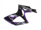 2006-2007 Suzuki GSXR 600 / GSXR 750 Motorcycle Fairing Kits - Purple Glossy Black Canada
