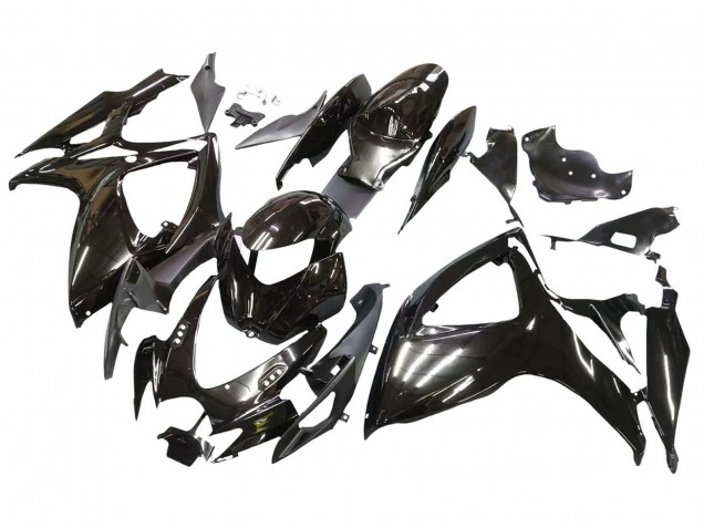 2006-2007 Suzuki GSXR 600 / GSXR 750 Motorcycle Fairings - Glossy Black Canada