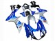 2011-2024 Suzuki GSXR 600 / GSXR 750 Motorcycle Fairings - Blue Silver Ecstar Canada