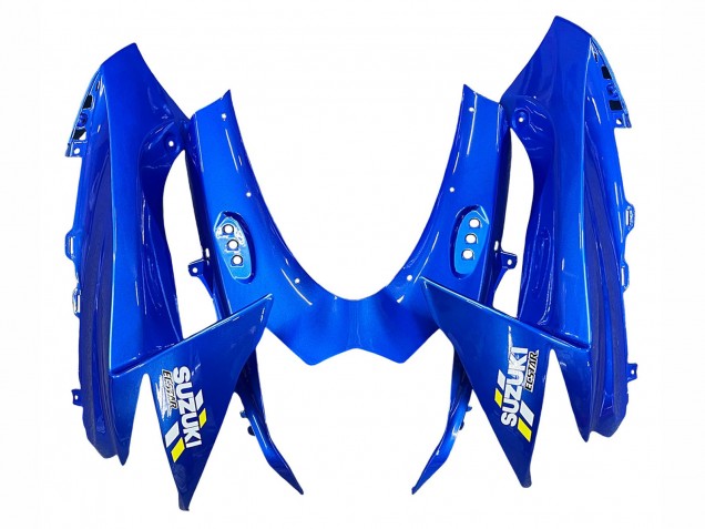 2011-2024 Suzuki GSXR 600 / GSXR 750 Motorcycle Fairings - Blue Silver Ecstar Canada