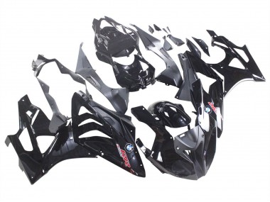 2009-2014 BMW S1000RR Motorcycle Fairing - Glossy Black Canada