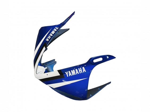 2006-2009 Yamaha YZF R6S Motorcycle Fairings - Blue White Glossy Black Yamalube Canada