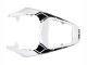 2003-2004 Yamaha YZF R6 Motorcycle Fairing - White Glossy Black Canada