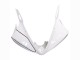 2006-2009 Yamaha YZF R6S Motorcycle Fairings - White Glossy Black Canada
