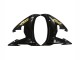 2006-2009 Yamaha YZF R6S Motorcycle Fairings - Glossy Black Gold Decals Canada