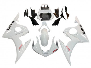 2003-2004 Yamaha YZF R6 Motorcycle Fairing - White Canada